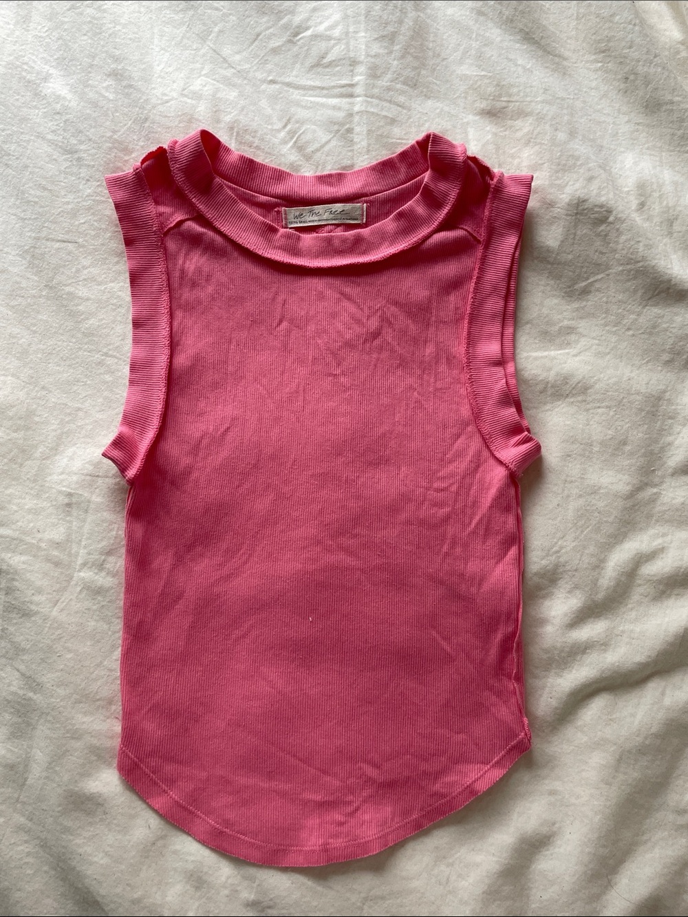 Free people women’s kates tee, bubblegum pink